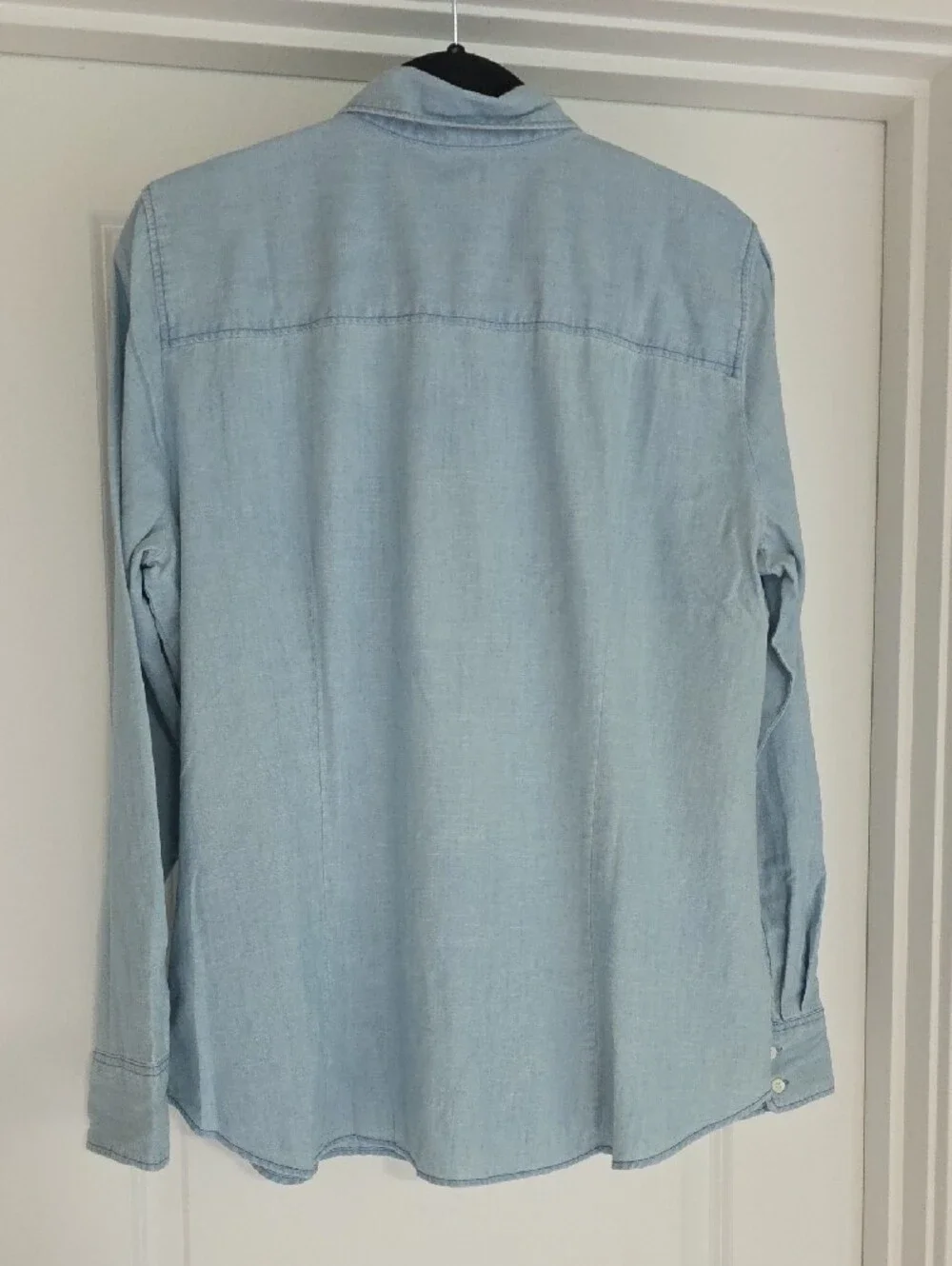 NWT J.Crew Factory Signature Fit Chambray Shirt Lovers Lane XL